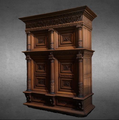 Cabinet with four doors or Dutch cabinet preview image